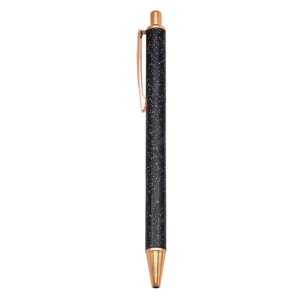 Black glitter pen new arrivals