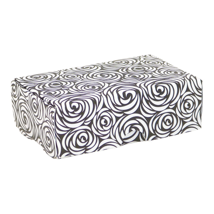 Black Rose | Mini Gift Box | Soap Bar Sized | 6 Boxes | 57x88x30mm