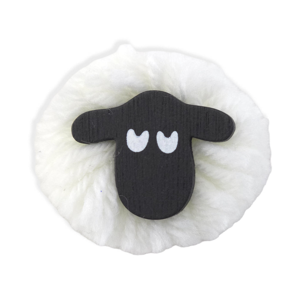 White Sheep | Woolly Pom Pom Magnet | Mini Gift | Cracker Filler