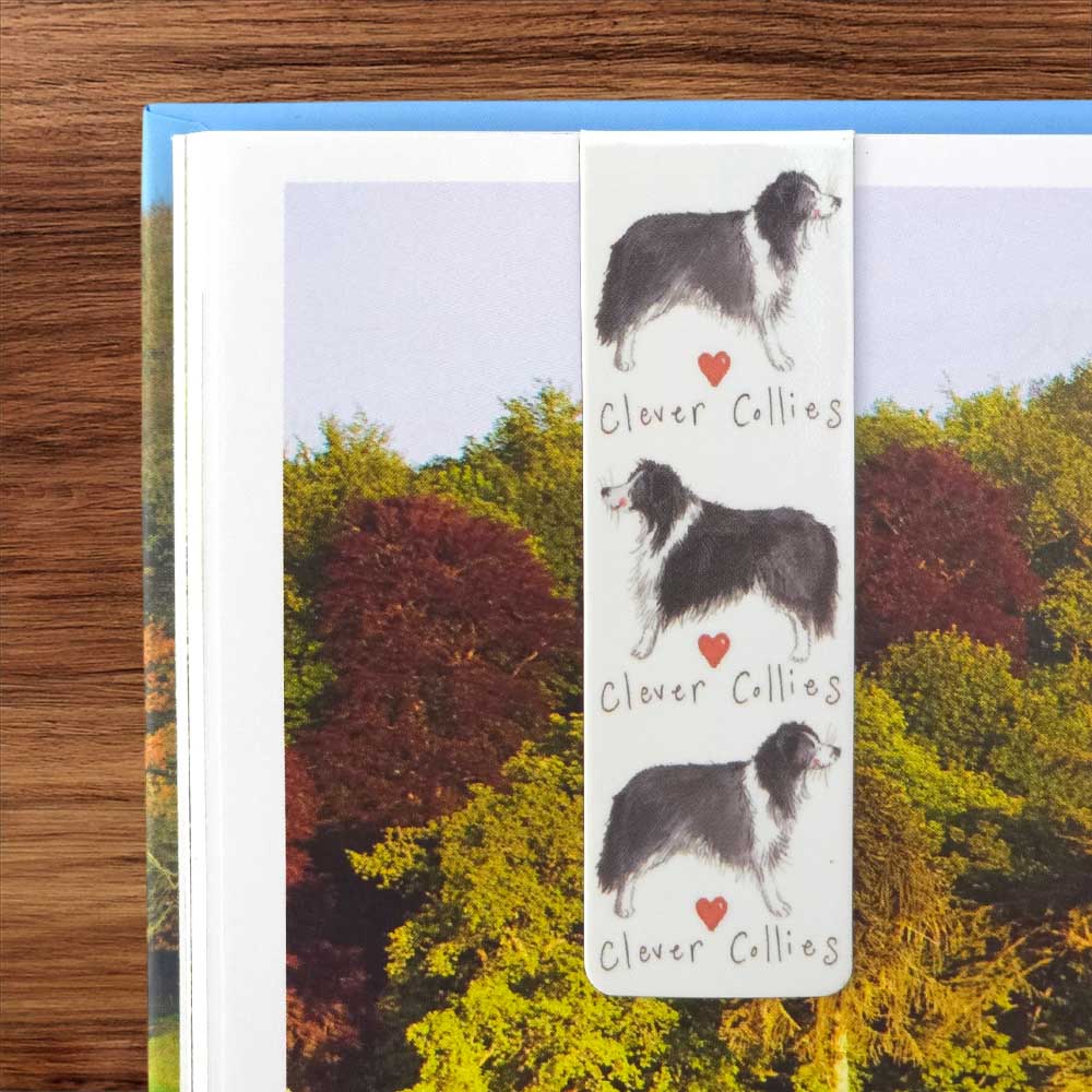 Clever Collies | Double Sided Magnetic Bookmark | Little Gift | Cracker Filler