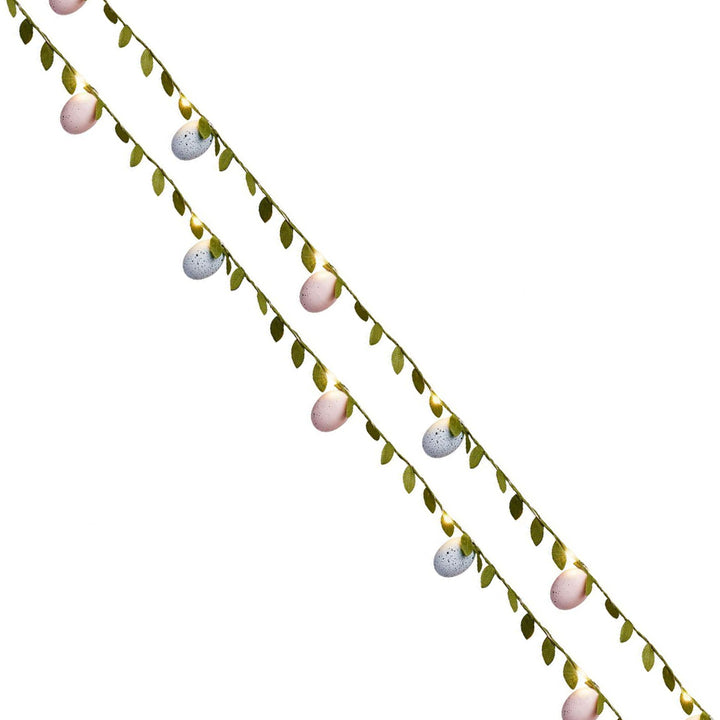 Speckled Easter Egg | Light Up LED Garland | 1.4m Long | 15 Lights