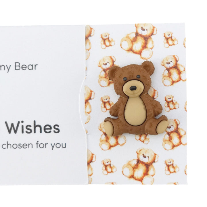 Mummy Bear | Teddy Bear | Button Wishes | Mini Gift | Cracker Filler