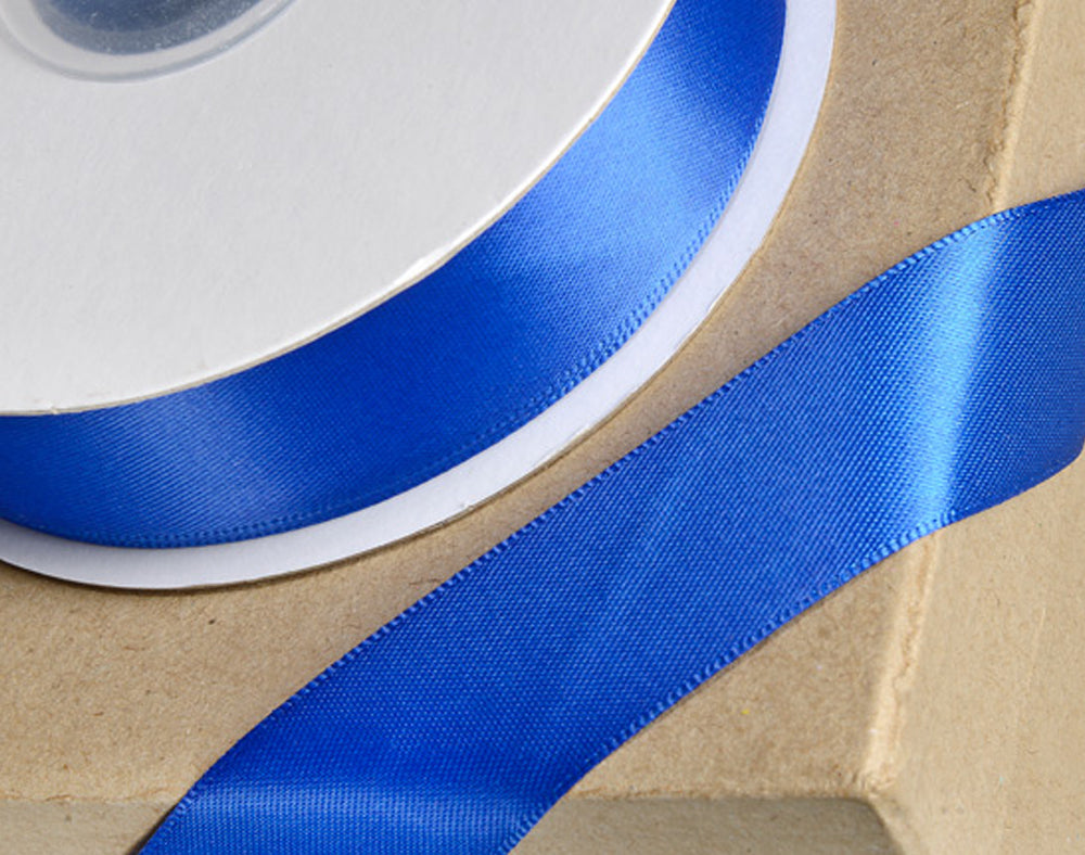 15mm or 23mm Double Faced Satin Ribbon | 25m Long