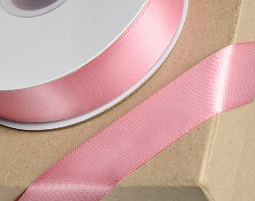 15mm or 23mm Double Faced Satin Ribbon | 25m Long