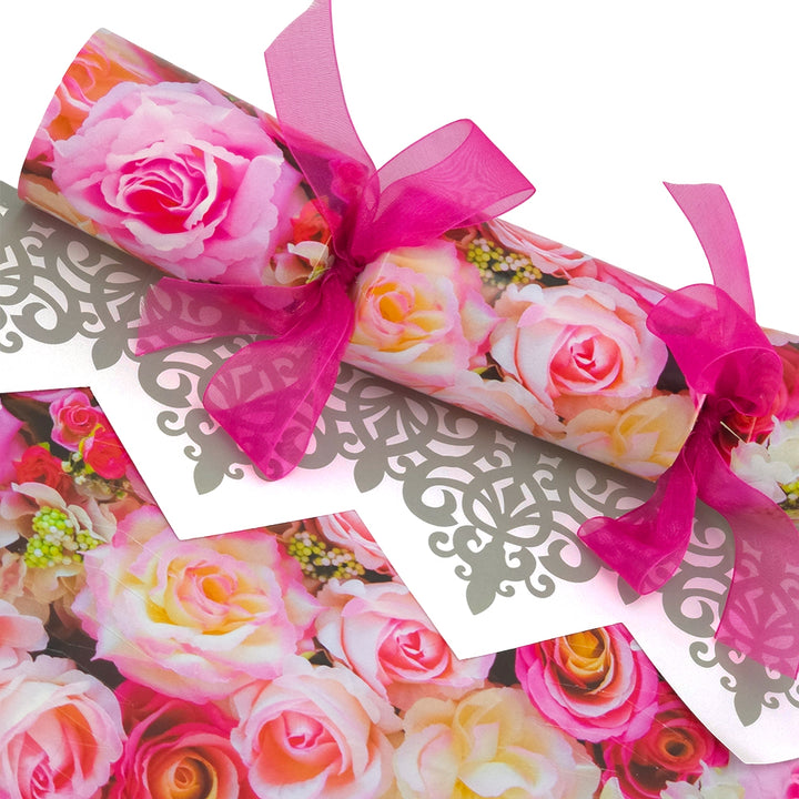 Pink Roses | Cracker Making Craft Kit | Make and Fill Your Own