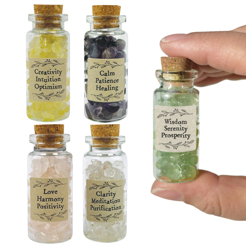 Little Bottle of Scented Crystals | Mindfulness | Little Gift | Cracker Filler