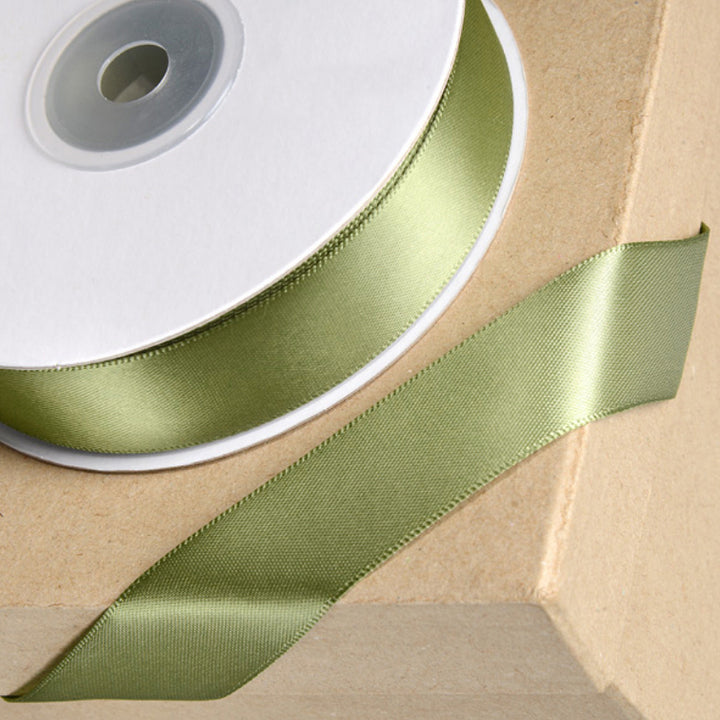 15mm or 23mm Double Faced Satin Ribbon | 25m Long