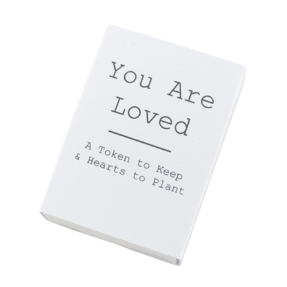 You Are Loved | Hearts to Keep and to Plant | Cracker Filler | Mini Gift