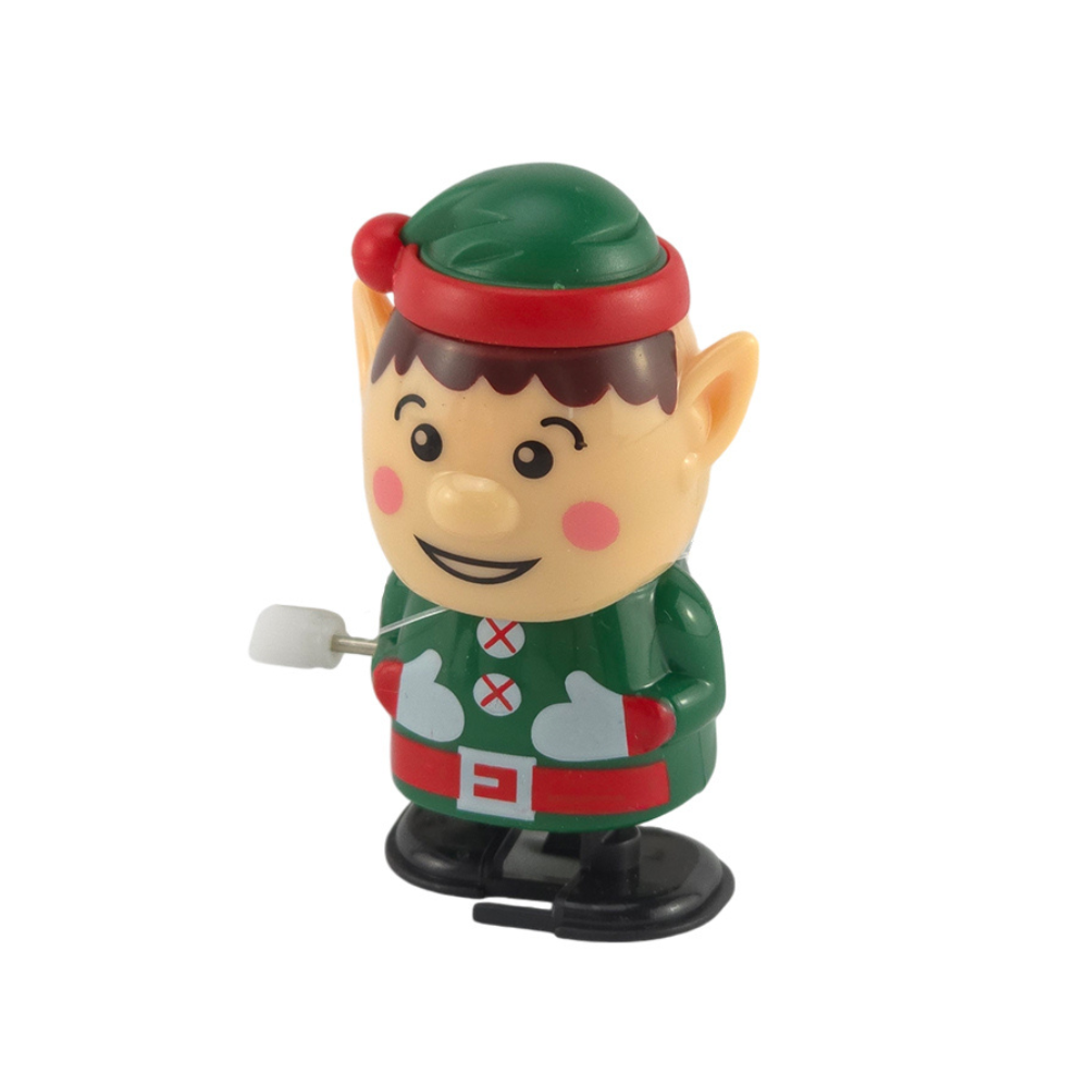 Naughty Elf | Christmas Wind Up Toy | 7cm | Little Gift | Cracker Filler