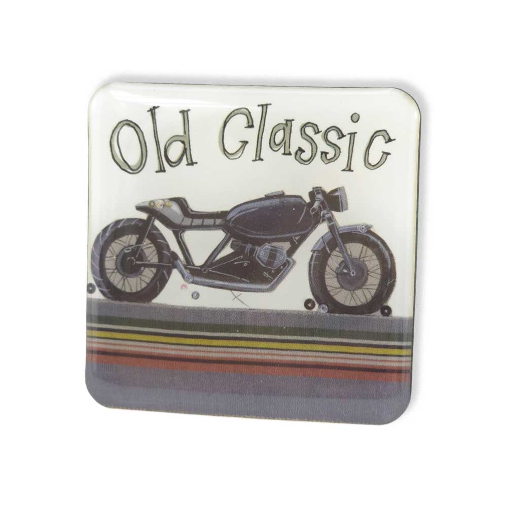 Old Classic | Vintage Motorbike | Fridge Magnet | Little Gift | Cracker Filler