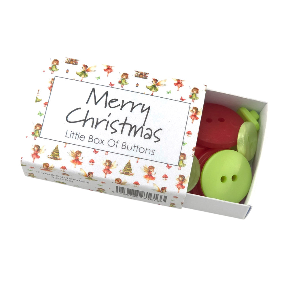 Christmas Fairies | Little Crafty Box of Buttons | Cracker Filler | Little Gift