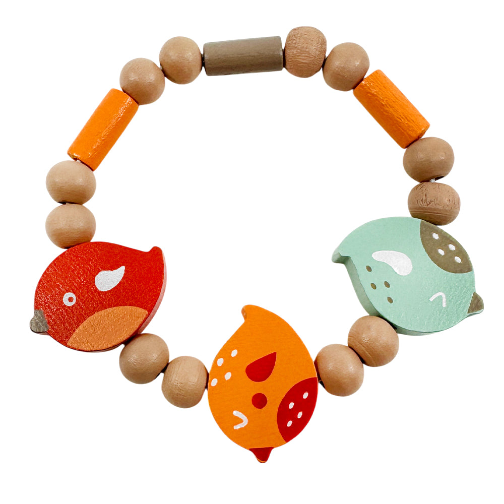 Pretty Wooden Nature Bracelet for Girls | Single | Cracker Filler | Mini Gift