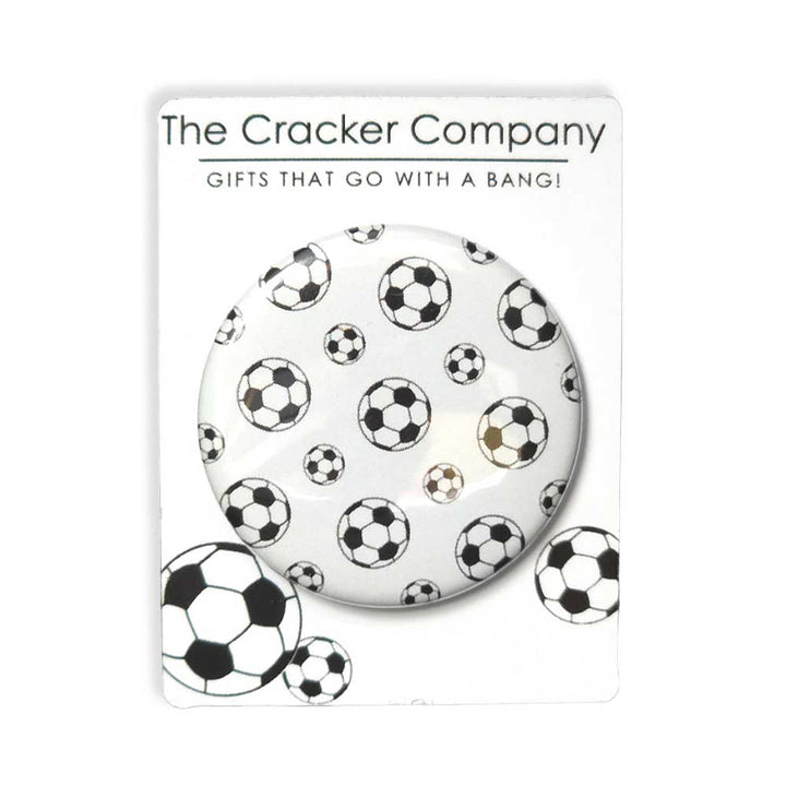 Football | 38mm Button Pin Badge | Mini Gift | Cracker Filler