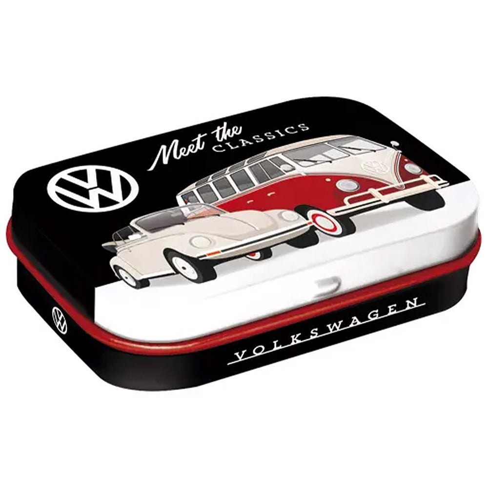 VW | Meet the Classics | 15g Sugar Free Mint Tin | Cracker Filler | Little Gift