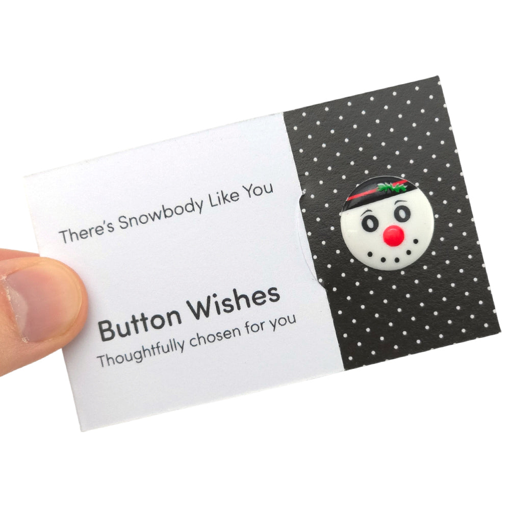 There's Snowbody Like You | Button Wishes | Mini Gift | Cracker Filler