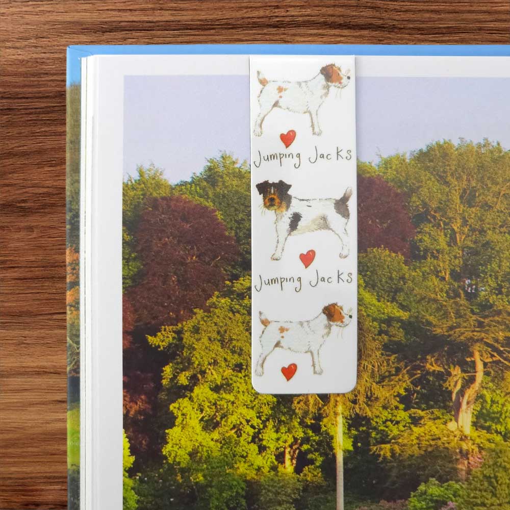 Jack Russells | Double Sided Magnetic Bookmark | Little Gift | Cracker Filler