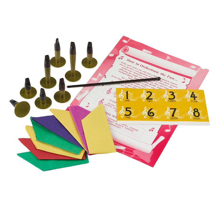 8 Premium Christmas Music Crackers | With Whistles & Music Sheets | Ready Made