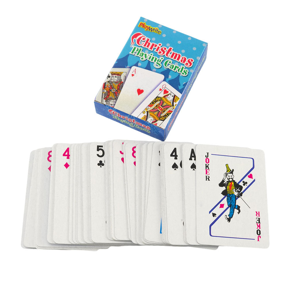 Christmas Design Little Playing Cards | 6x4cm | Little Gift | Cracker Filler