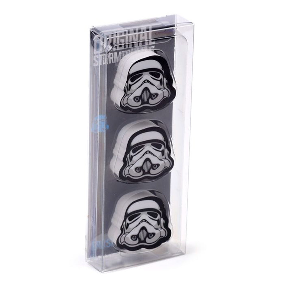 Stormtrooper | Star Wars | 3 Piece Eraser Set | Mini Gift | Cracker Filler