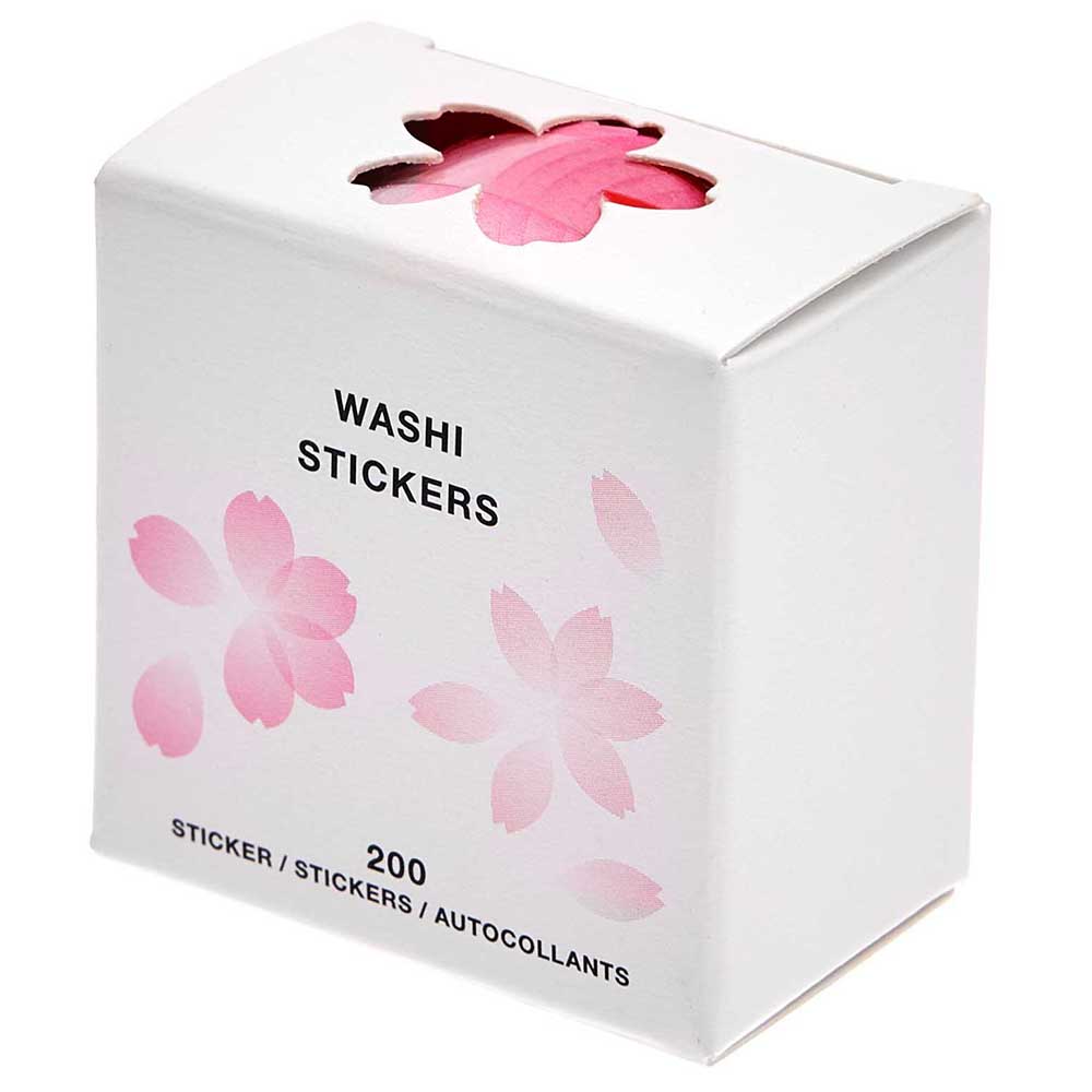 Cherry Blossom Petals | Sakura | Washi Style Stickers | Reel of 200