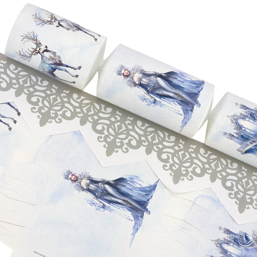 The Ice Queen | Christmas Cracker Making Craft Kit | Make Your Own (Skin Tone A)