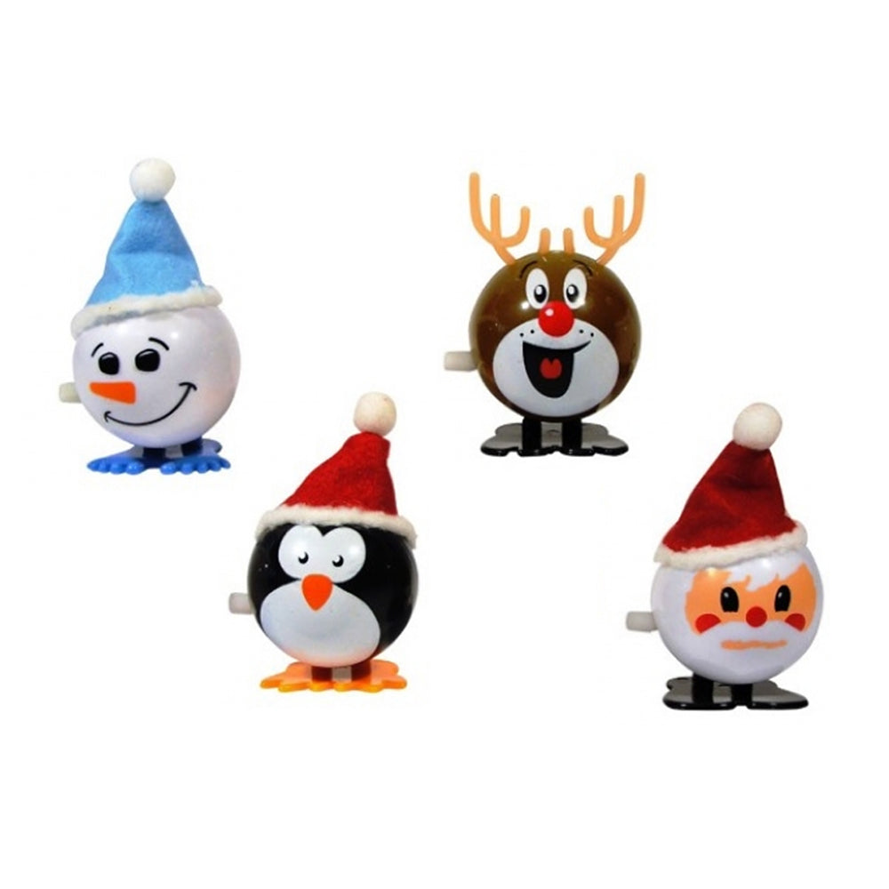 Christmas Character Clockwork Hoppers | Wind Up | Cracker Filler | Mini Gift