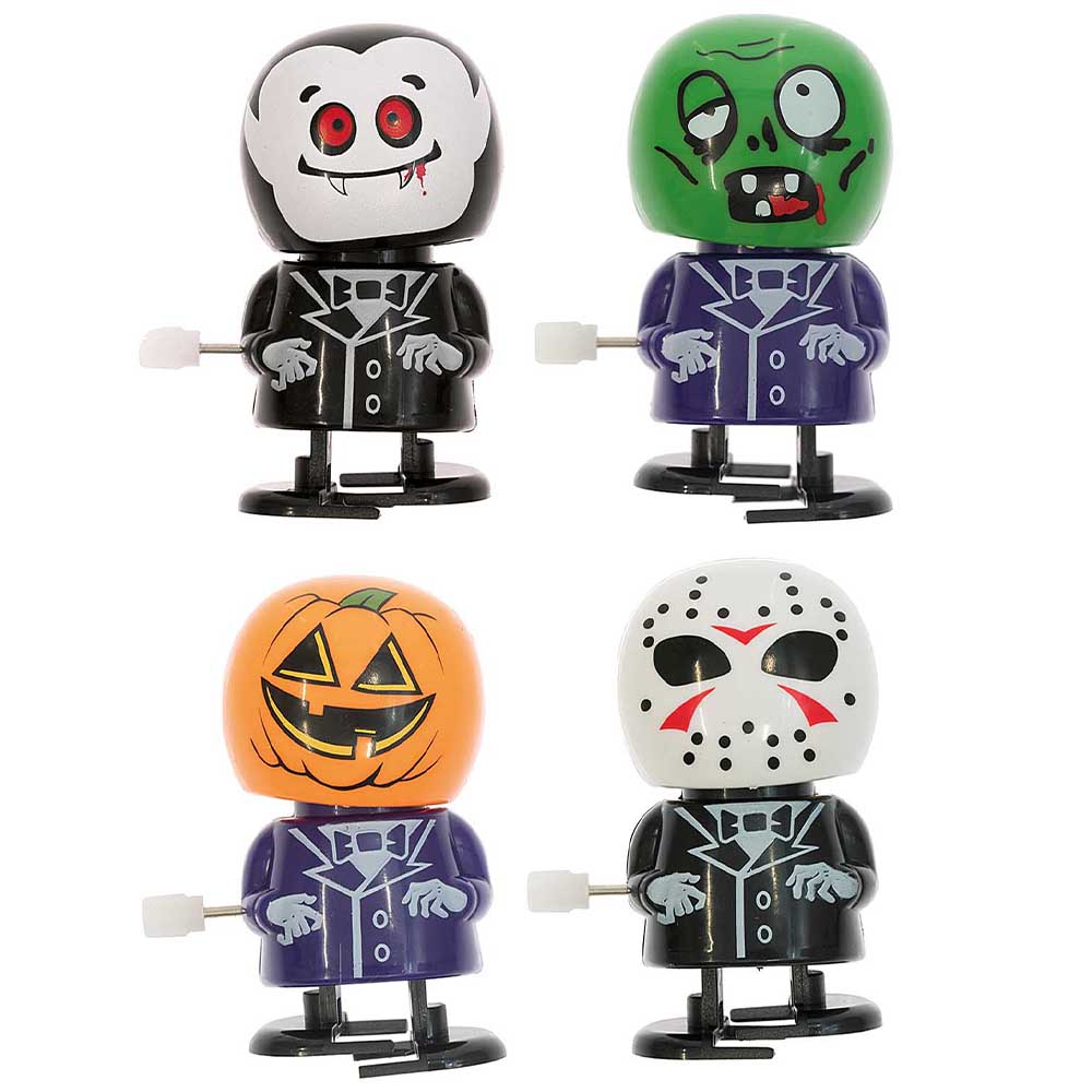 Halloween Monsters | Walking Wind Up Toy | Single | Mini Gift | Cracker Filler