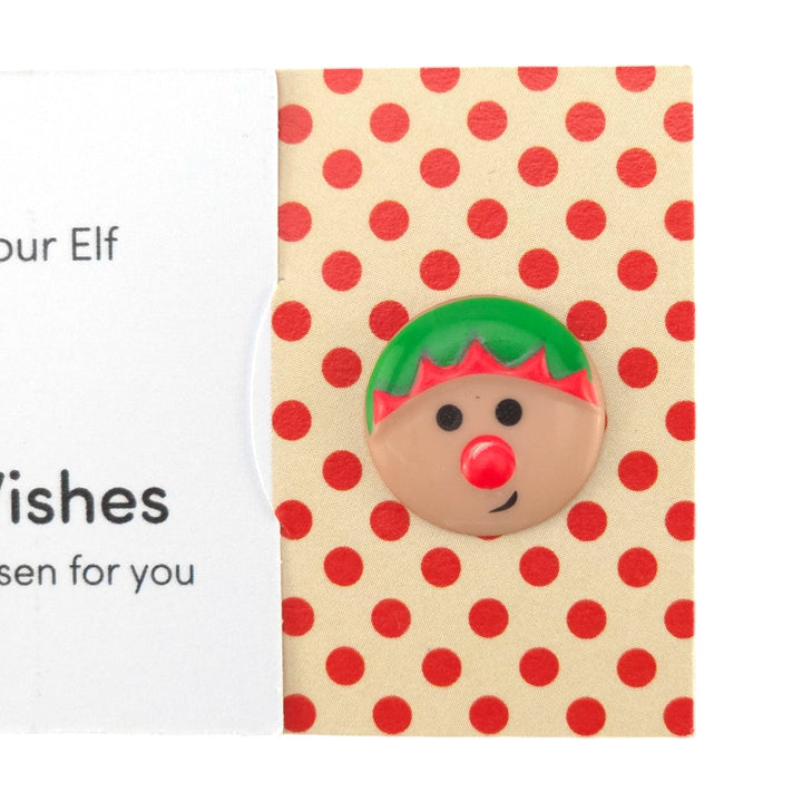 Believe In Your Elf | Christmas | Button Wishes | Mini Gift | Cracker Filler