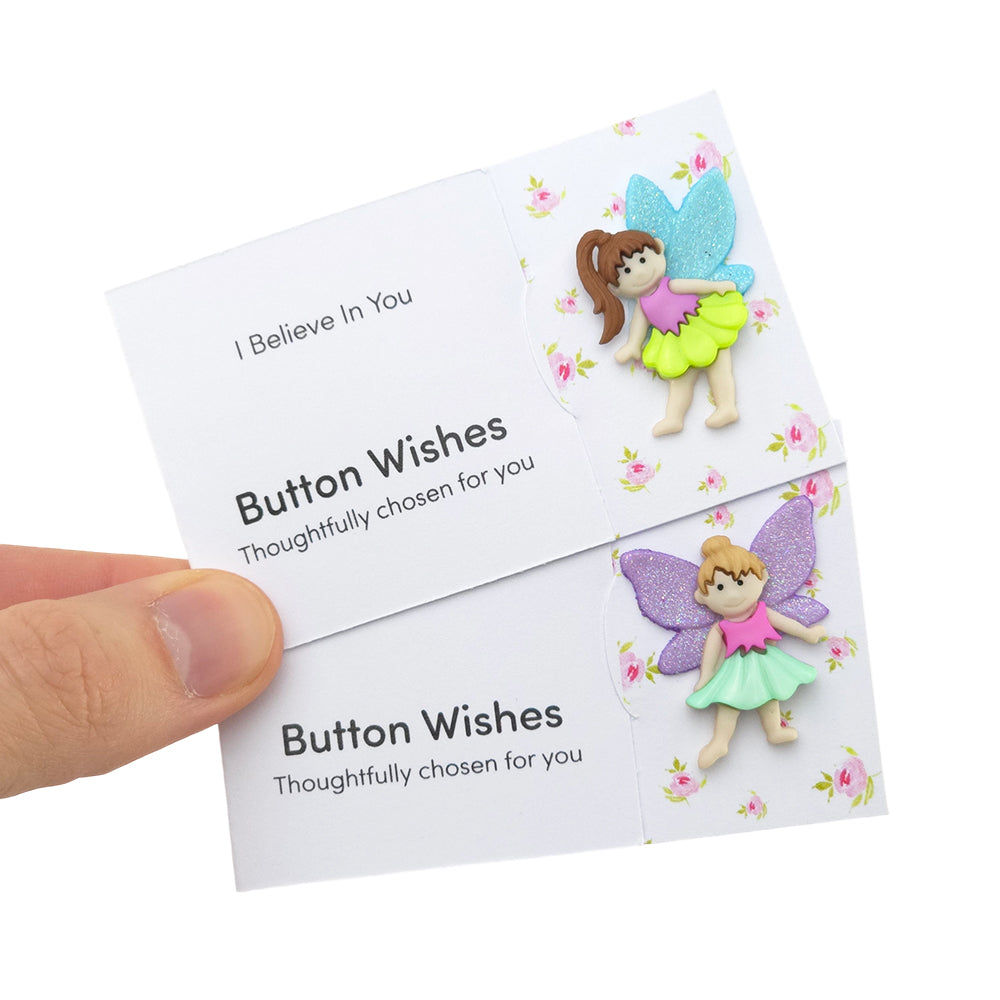 I Believe In You | Fairy | Button Wishes | Mini Gift | Cracker Filler