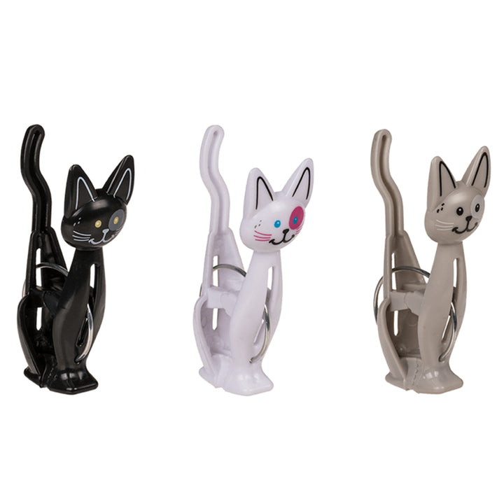 Cat Bag Clips | Set of 3 | Stocking Gift | Cracker Filler