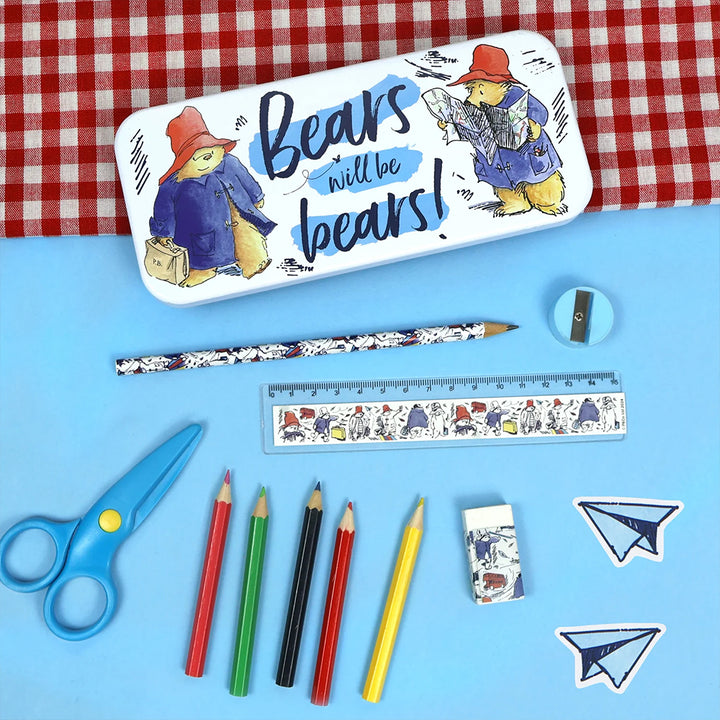 Paddington Bear | Filled Stationery Tin Set | Kids Gift Idea