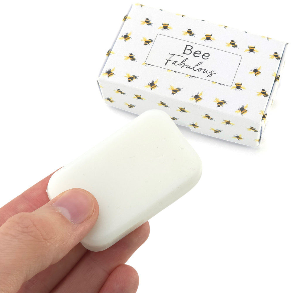 Bee Fabulous | Zanzibar & Cedarwood | 20g Travel Soap Bar | Cracker Filler