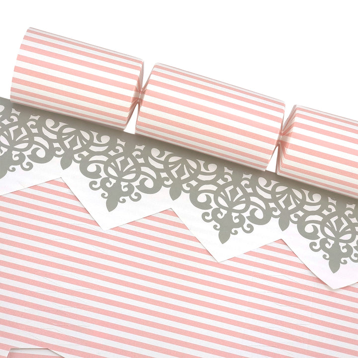 Pink Candy Stripes | Cracker Making Craft Kit | Make Your Own