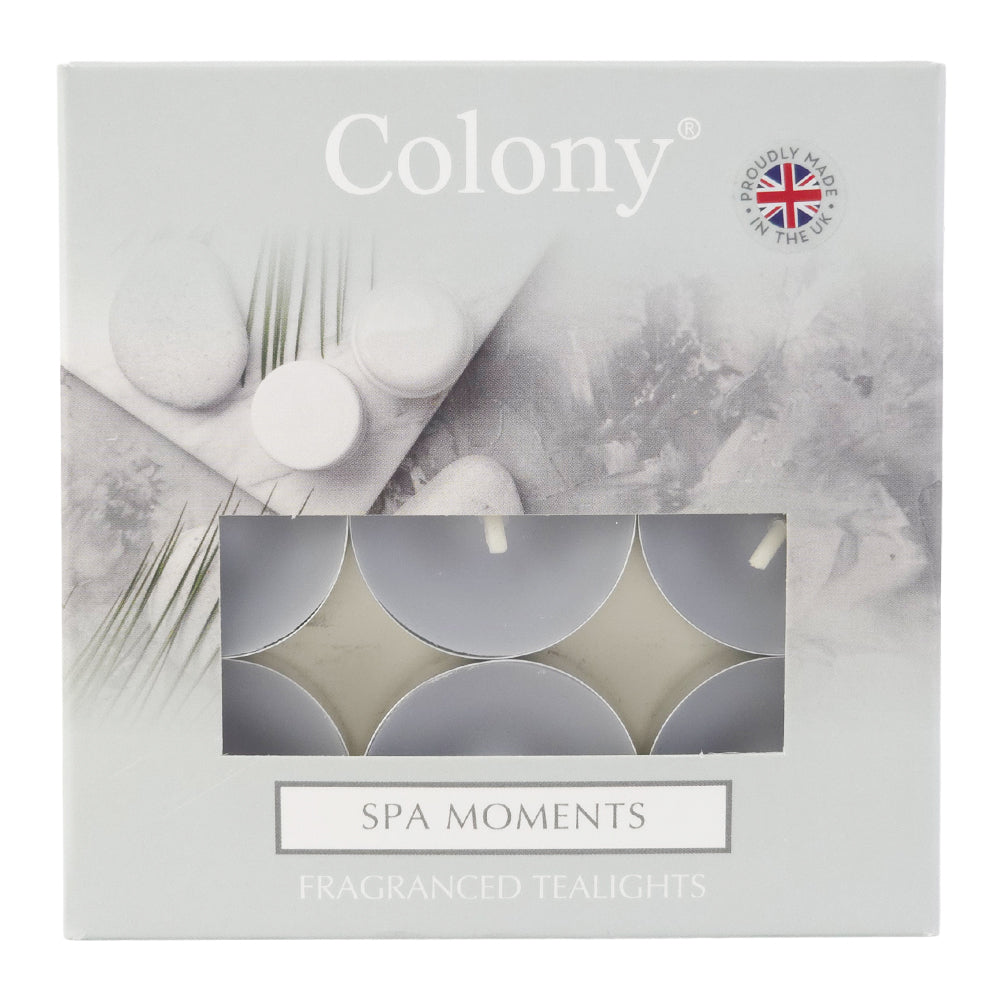 Spa Moments | 9 Scented Tealights | Home Décor & Gift Idea