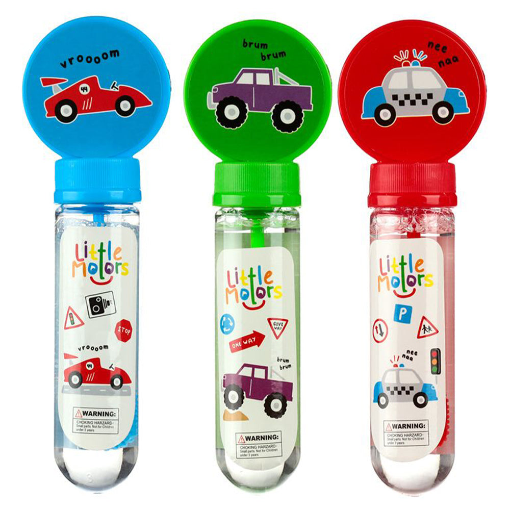 Single Little Vehicles | Bubbles & Wand | Mini Gift | Party Bag Filler