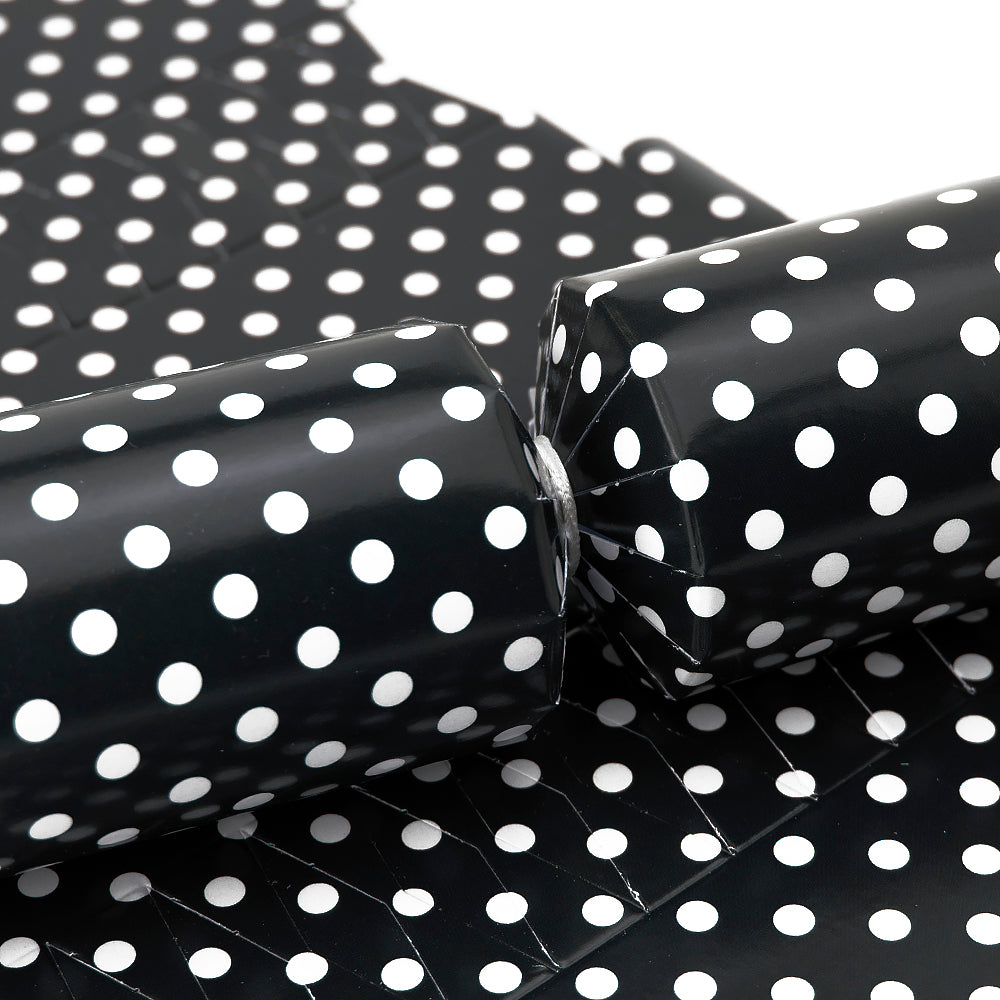 Monochrome Maxi Polka Dot | Cracker Making Craft Kit | Make and Fill Your Own