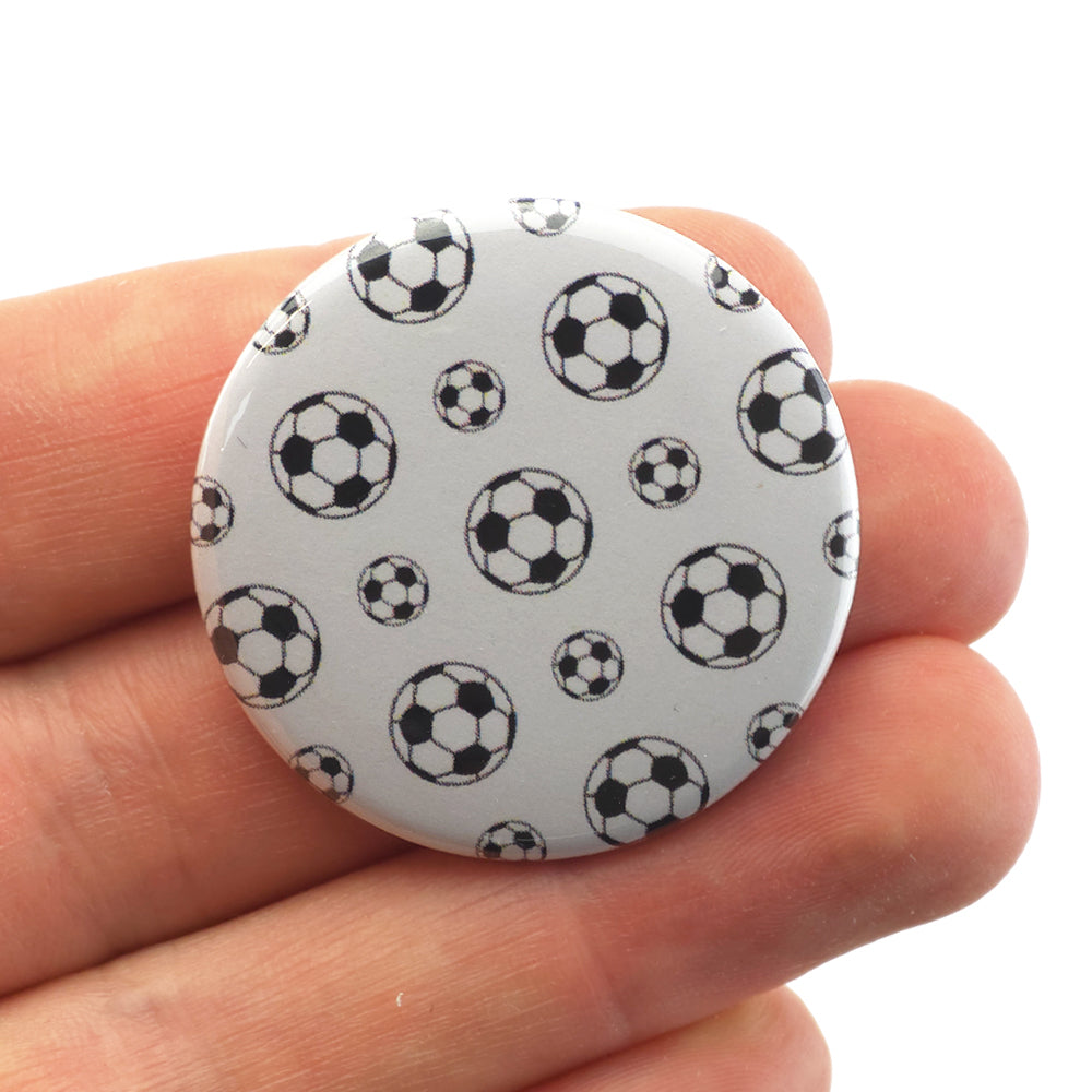 Football | 38mm Button Pin Badge | Little Gift | Cracker Filler