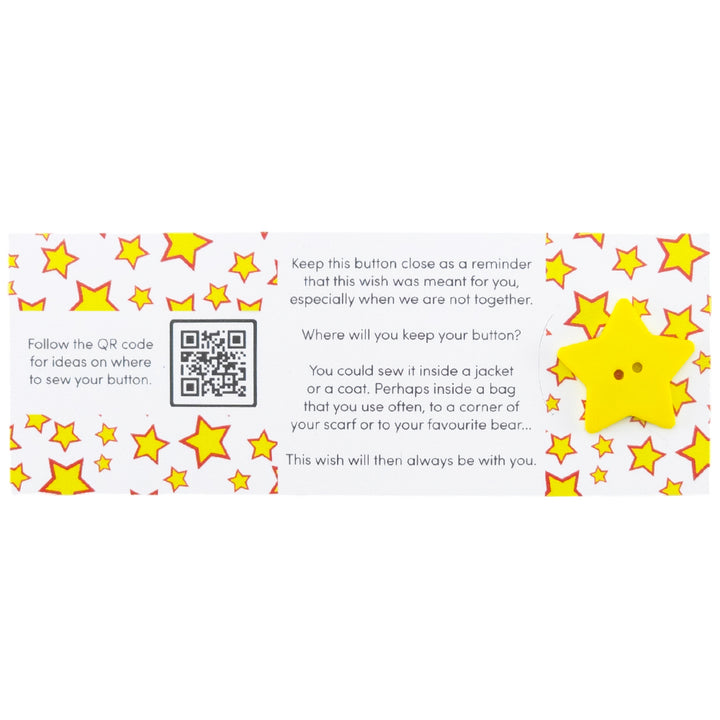 Shine Like a Star | Button Wishes | Mini Gift | Cracker Filler