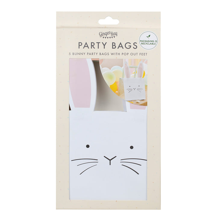 5 Kids Easter Bunny Party Bags | | Perfect for Egg Hunts