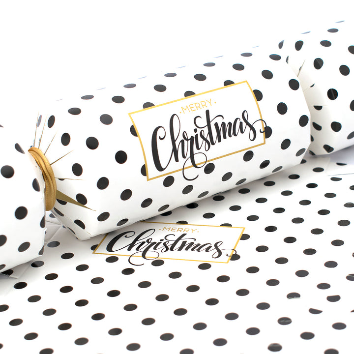 Spotty Christmas | Cracker Making Craft Kit | Make & Fill Your Own