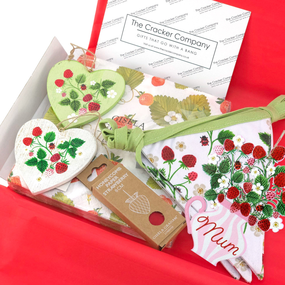 Mum's Strawberry Patch Collection | Letterbox Gift for Ladies | Gisela Graham