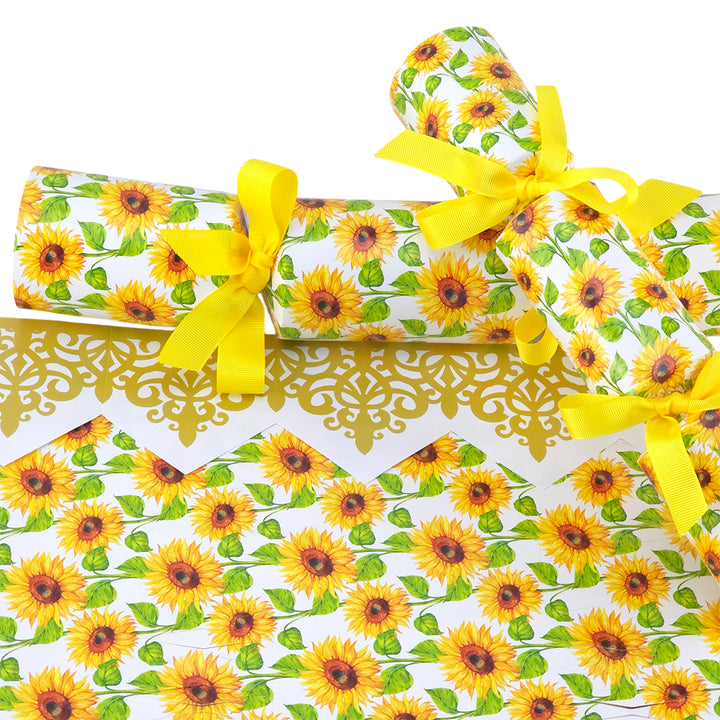 Bright Sunflowers | Cracker Making Craft Kit | Make & Fill Your Own