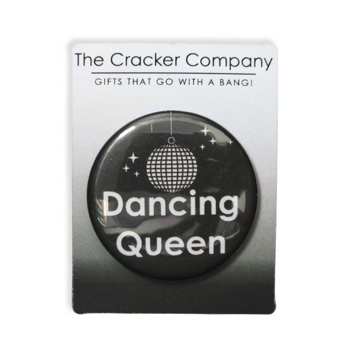 Dancing Queen | 38mm Button Pin Badge | Mini Gift | Cracker Filler