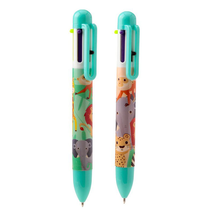 Wild Animals | Multi Colour Pen for Kids | Party Bag Gift