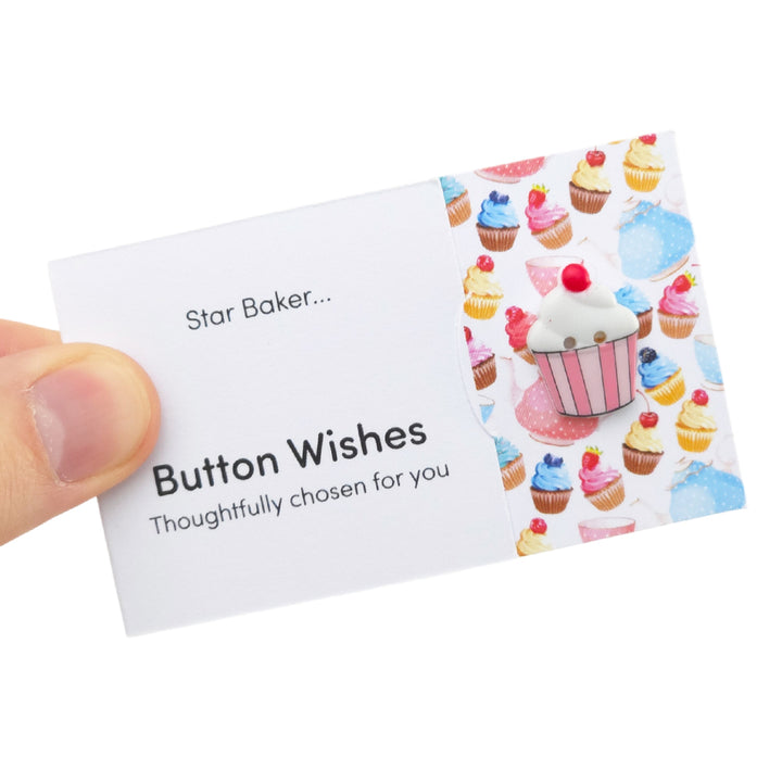 Star Baker | Button Wishes | Mini Gift | Cracker Filler