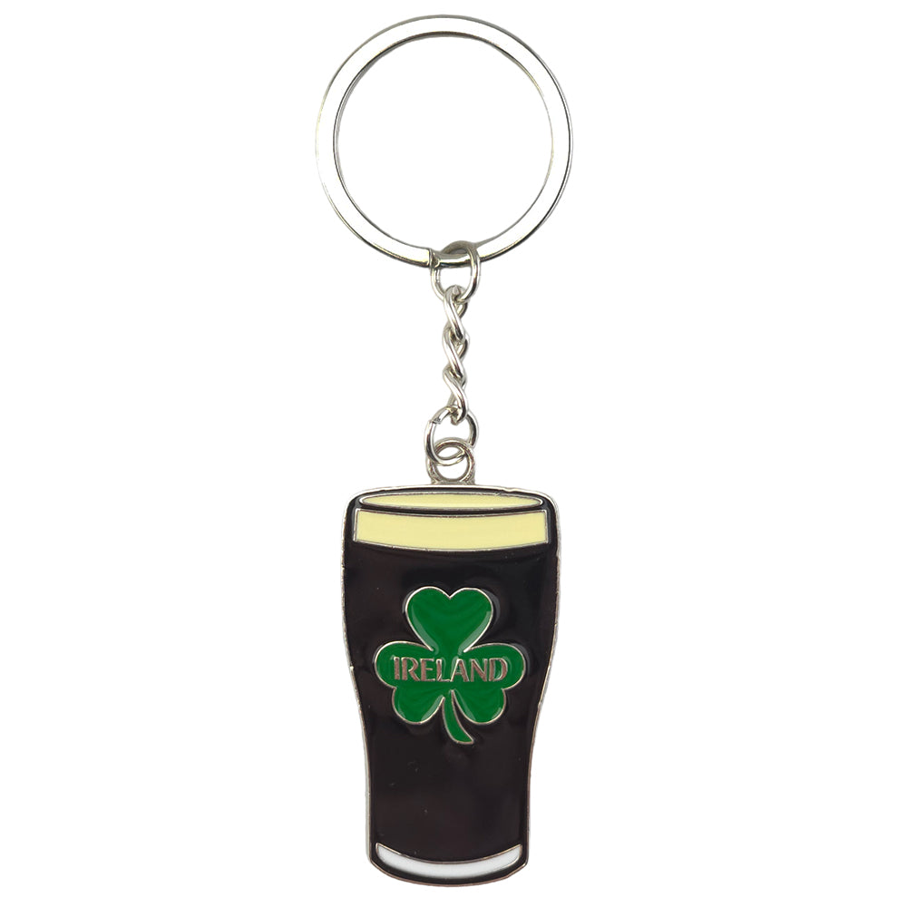 Irish Stout | Metal Keyring | Little Gift | Cracker Filler