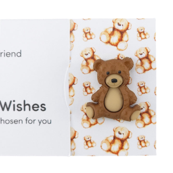 Best Friend | Teddy Bear | Button Wishes | Mini Gift | Cracker Filler