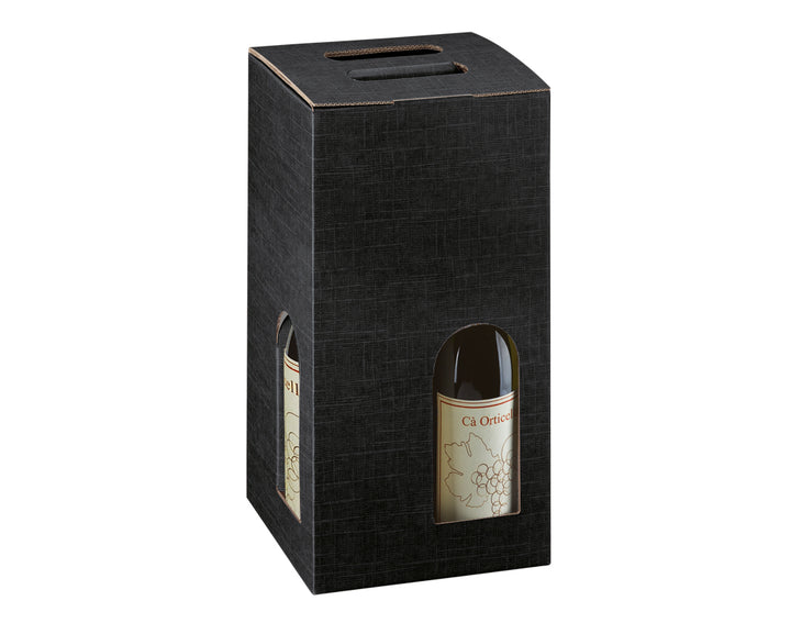 Wine Bottle Gift Boxes | Choose 1 to 4 Bottles | Selection of Colours | Recyclable