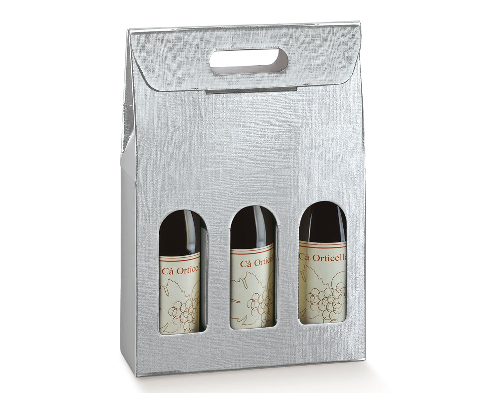 Wine Bottle Gift Boxes | Choose 1 to 4 Bottles | Selection of Colours | Recyclable