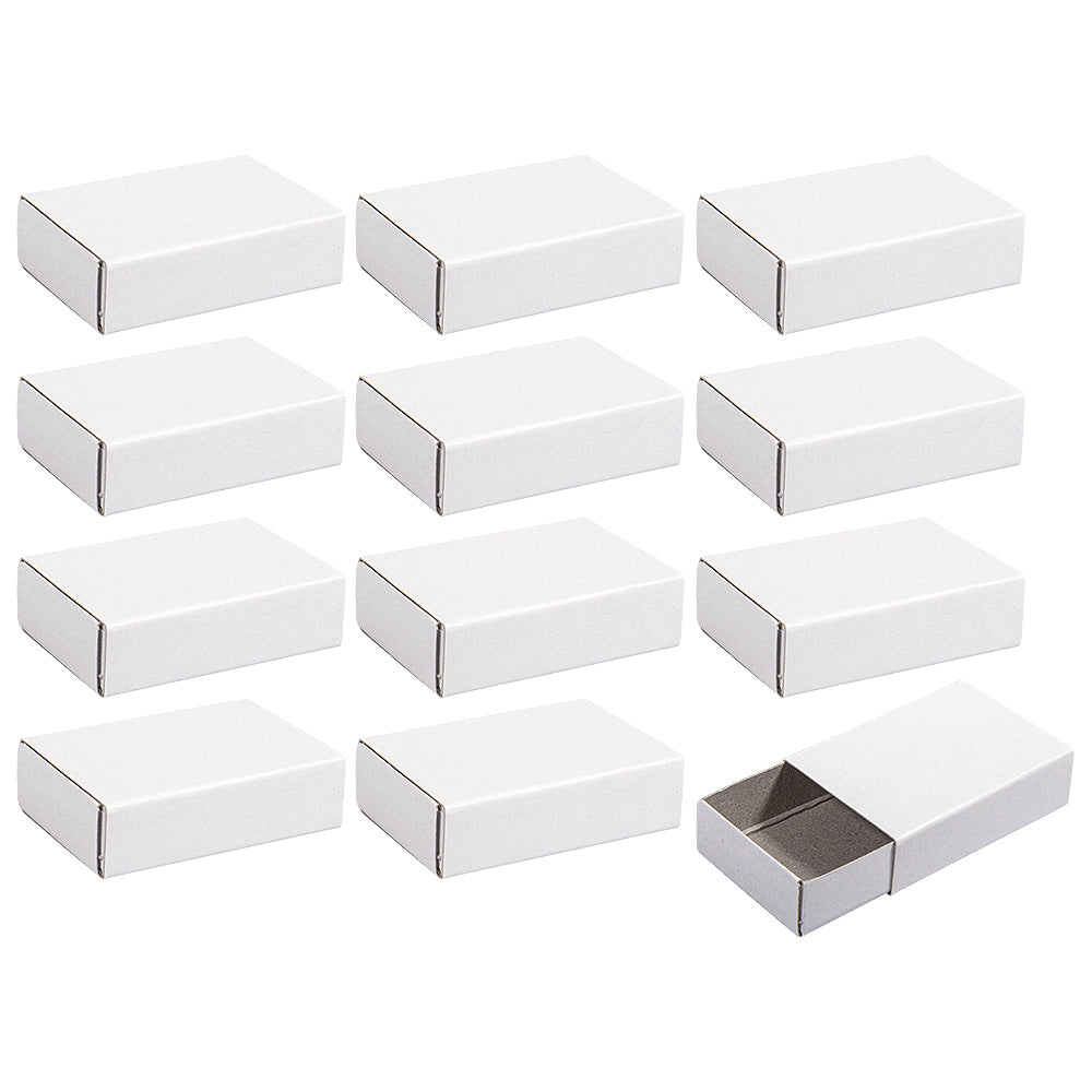 White Matchboxes for Advent Calendar Making